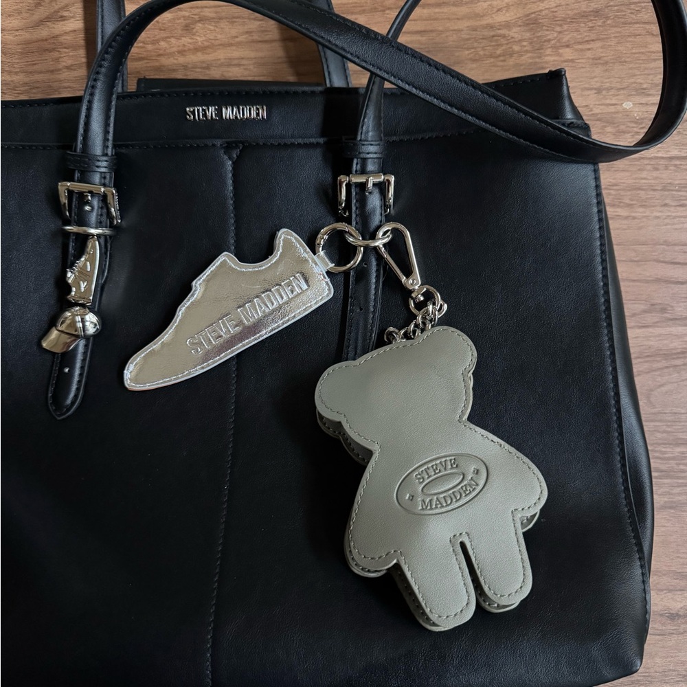 Steve Madden Bear Coin Purse and Shoe Charms